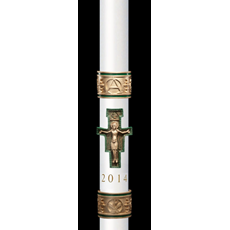 Cross of St Francis Paschal Candles SKU 80865020